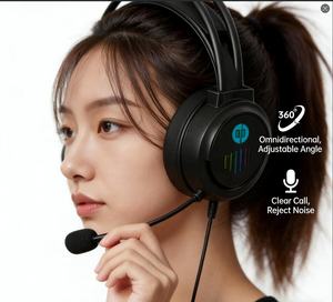 Casque USB supra-auriculaire Original 8015U avec micro réglable, audio spatial 7.1, idéal pour réunions d'affaires, <span class=keywords><strong>cours</strong></span> en ligne et diffusion en direct - Product Image 5