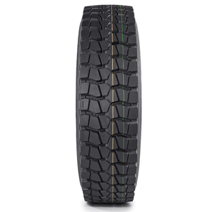 Pneu radial à profil profond Aurunze 13R22.5 D568PRO neuf pour camions à benne basculante, routes non pavées et transport lourd - Product Image 1