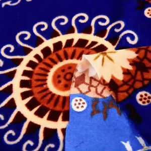 Vente chaude en gros, tissus en velours tissé imprimé coréen de qualité supérieure 100% polyester pour vêtements pour hommes - Product Image 4