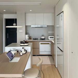 Factory Price Modern <b>Kitchen</b> Furniture Set Customizable Modular <b>Kitchen</b> Cabinet Made China Sink <b>Faucet</b> Hinge Accessories Wood - Product Image 6