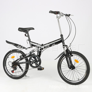 Vélo pliable rembourré à vitesse variable de 20 pouces, vélo à 6 vitesses, vélo <span class=keywords><strong>4S</strong></span>, cadeau de magasin, cadre rembourré, fourche rembourrée - Product Image 2