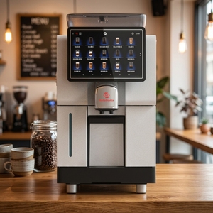 Intelligent Automatic Coffee Machine Touchscreen Self-cleaning Function 15 Bar Commercial Grade 4L Capacity - Product Image 1