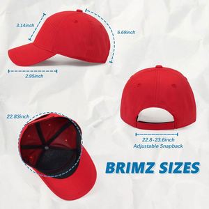 High Quality Custom Logo <b>Red</b> Baseball Cap Summer Quick Dry Fabric Sports Cap 7 Panel Baseball Cap Customize - Product Image 3