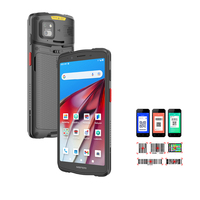 Terminal Portátil PDA Android 13 en Oferta, IP67, Escáner de Código de Barras NFC, 5000 mAh, PDA Industrial Resistente, Colector de Datos, Software EMM