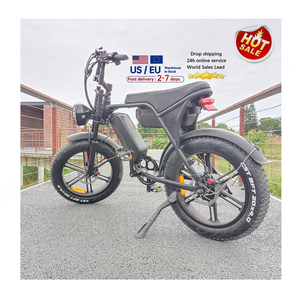 V8 Fatbike 250W Double batterie Ebike tout-terrain VTT électrique suspension complète gros vélo électrique VOMO C80 Max - Product Image 2