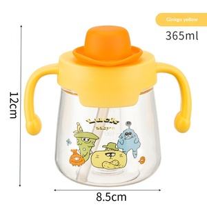 Vaso <span class=keywords><strong>Infantil</strong></span> con Pajita, Plástico Antiderrames, para Bebés <span class=keywords><strong>de</strong></span> Un Año, Vaso <span class=keywords><strong>de</strong></span> Aprendizaje con Asa para Guardería, Portátil - Product Image 6