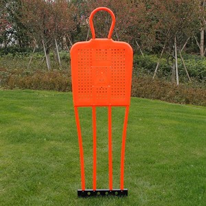 Mur d'entraînement <span class=keywords><strong>de</strong></span> <span class=keywords><strong>football</strong></span> portable en ABS, pas cher, pour les coups francs, orange, 175x50cm, extérieur - Product Image 4
