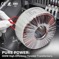 Transformateur toroïdal en acier au silicium M4 de 1500W, série 10VA-5000VA, enroulement en cuivre pur, haute efficacité, Power Pro