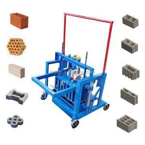 Produsen Tiongkok dengan mesin pembuat bata portabel tiga blok tekan langsung dengan kualitas tinggi mesin pembuat bata beton pasir - Product Image 1