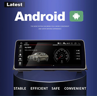 Tersedia Layar Sentuh Multimedia Mobil 12,3 Inci GPS untuk BMW Seri 5 F10 F1 CIC NBT Sistem Wireless CarPlay Android Auto