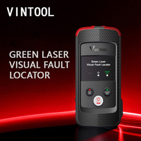 Localizador Visual de Fallas de Fibra Óptica VINTOOL VS11-G20 de 20mW con Láser Verde para Equipos de Red de Fibra Óptica