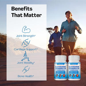 J43 Capsules de Glucosamine de Haute Qualité Suppléments de Soutien Articulaire Glucosamine Chondroïtine Msm Capsules Avec Curcuma Curcumine Msm - Product Image 6