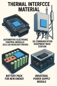 แผ่นรองกันความร้อนแบบกำหนดเองสำหรับ OEM แรงดันสูง 1-2.0 วัตต์/เมตร.คองลี่ แผ่นรองกันกระแทก แผ่นรองกันความร้อนไฟเบอร์กลาส ฉนวนกันความร้อนซิลิโคน แผ่นป้องกัน EMI - Product Image 4