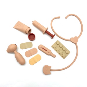 <span class=keywords><strong>Kit</strong></span> médical de jeu d'imitation pour enfants, <span class=keywords><strong>kit</strong></span> médical durable de 9 pièces avec stéthoscope jouet, cadeau de <span class=keywords><strong>docteur</strong></span> en silicone, <span class=keywords><strong>kit</strong></span> de <span class=keywords><strong>docteur</strong></span> pour bébé - Product Image 5