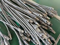 Câble réseau plat RJ45 UTP FTP Cat5e Cat6 Cat7 Cat8, faisceau de câbles 0,5-50m, câble Ethernet, câble LAN, cordon de brassage Cat 6