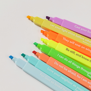 Tô Màu thẩm mỹ đầy màu sắc với câu Kinh Thánh, mực khô nhanh ngăn ngừa vết bẩn, thích hợp để vẽ, vẽ, viết - Product Image 2