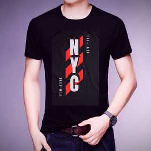 เสื้อยืดแขนสั้นสำหรับผู้ชายเสื้อยืดสั่งทำ100% ผ้าฝ้ายพิมพ์ลายสกรีนได้เอง - Product Image 2