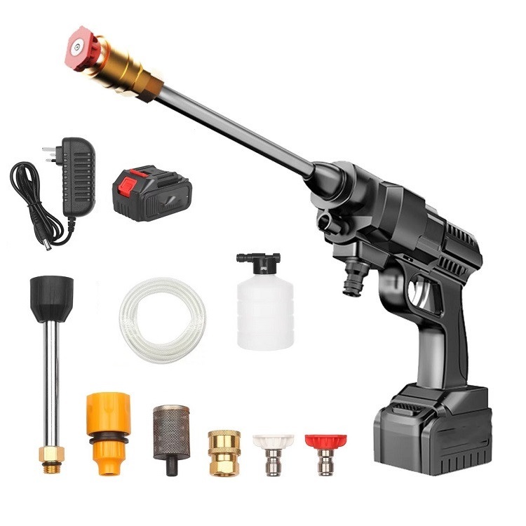 Standard portable cordless high pressure washer gun Wireless car wash 24v lithium battery car washing