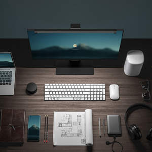 Versión global <span class=keywords><strong>Mi</strong></span> <span class=keywords><strong>Computer</strong></span> Monitor <span class=keywords><strong>Light</strong></span> <span class=keywords><strong>Bar</strong></span> Sin reflejo de pantalla No ocupa espacio Cuerpo de metal - Product Image 4