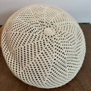 Mujeres señoras fino sólido Natural verano Vintage tejido hecho a mano tejido ahueca hacia fuera ganchillo <span class=keywords><strong>boina</strong></span> Newsboy pintor sombrero - Product Image 4