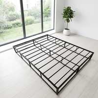 Composant de remplacement en métal de luxe pour sommier de lit King Size, accessoire de rechange en vrac pour l'assemblage de meubles et la production en usine