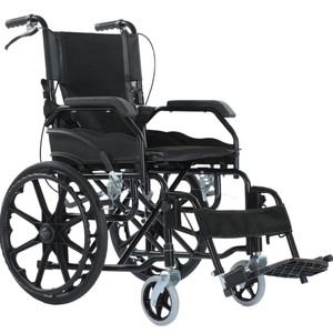 Que vous bénéficiiez de nombreuses bénédiction : Fauteuil roulant manuel pliable de 20 pouces, renforcé, portable, pour personnes âgées et handicapées - Product Image 4