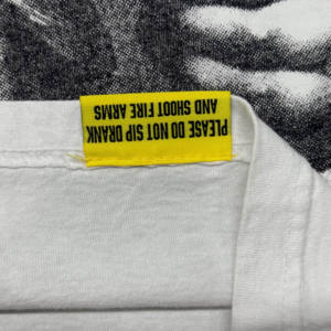 T-Shirt da Uomo Casual Oversize di Alta Qualità in Cotone 100% Stile High Street con Scritta "That's an Awful Lot of Cough Syrup" Scansionabile - Product Image 6