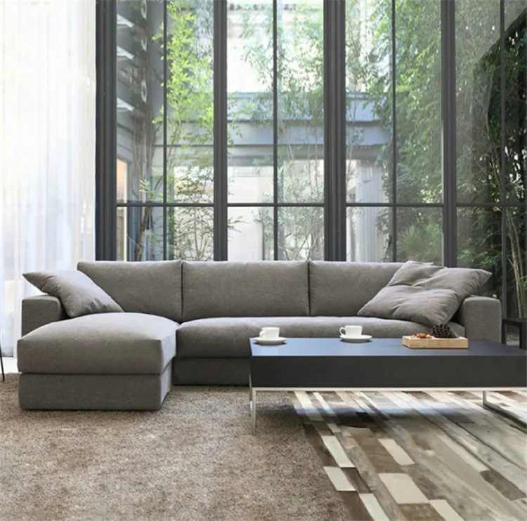 Moderne Wohnzimmer möbel Round Back Holz Schnitts ofa Möbel Set Sofa Set Designs Wohnzimmer möbel