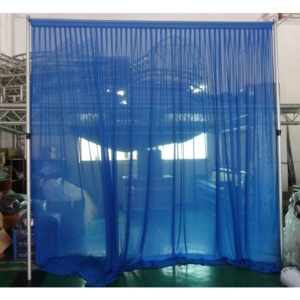 Soporte de tubos y cortinas para telón de fondo de stand de exhibición modular telescópico - Product Image 4