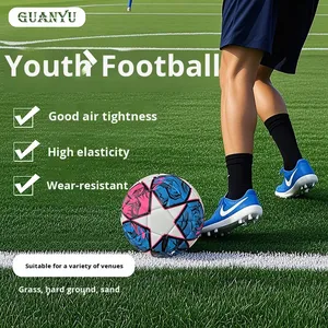 Balón de Fútbol Original Cosido a Máquina de PU Resistente al Desgaste y a Prueba de Explosiones, Tamaño 4 5, Venta <span class=keywords><strong>Directa</strong></span> de Fábrica Xunhe, Económico - Product Image 4