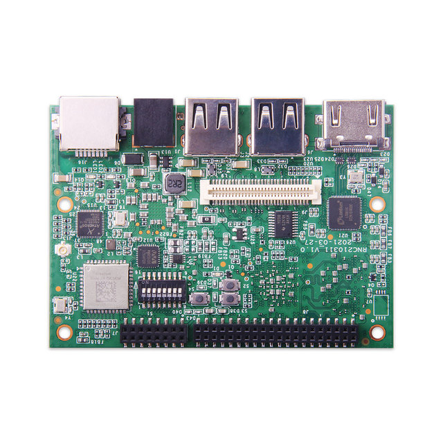 Integrated quad-core Cortex-A53 single-core Cortex-M4 multicore heterogeneous processor develop carrier board compute core board