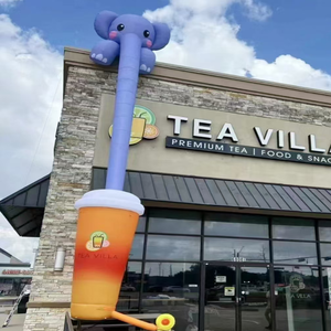 Arco Inflável em Forma de Cogumelo com Iluminação LED Material Oxford/PVC Impermeável Fácil de Montar para Exibição em Eventos Publicidade - Product Image 3