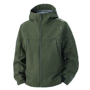 Nuova Giacca Morbida da Uomo alla Moda per Esterni Antivento Impermeabile Giacca Sportiva per il Tempo Libero - Product Image 1