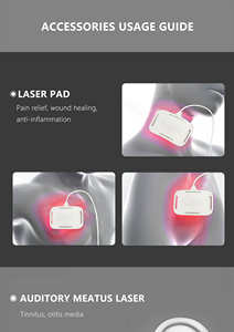 Alat Pijat Leher Laser, Portabel, Lampu LED Merah dengan Pemanas, Dirancang untuk Meredakan Nyeri dan Mempromosikan Relaksasi Otot Jaringan Dalam - Product Image 6