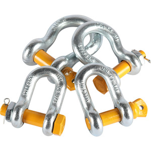 Grillete de Alta Resistencia Galvanizado en Caliente Tipo US, el Más Vendido de Fábrica, para Elevación, Aparejo y Amarre Marino - Product Image 1
