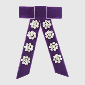 กิ๊บติดผมวิน<span class=keywords><strong>เท</strong></span><span class=keywords><strong>จ</strong></span>ของผู้หญิงพร้อมริบบิ้นกำมะหยี่และโบว์ดอกไม้พลอย<span class=keywords><strong>เท</strong></span>ียมอุปกรณ์เสริมผม - Product Image 2