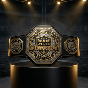 Cinturón de Campeonato de Artes Marciales Mixtas (MMA), Personalizado con su Propio Título, Cinturón de Campeonato de Peso Pesado, Talla Adulto - Product Image 3