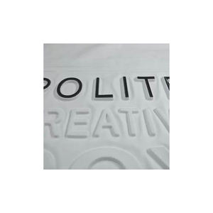 שקוף גלם הבלטות לוגו מסך הדפסת סיליקון גומי 3d טקסטיל דיו חום עיתונות על בד - Product Image 1