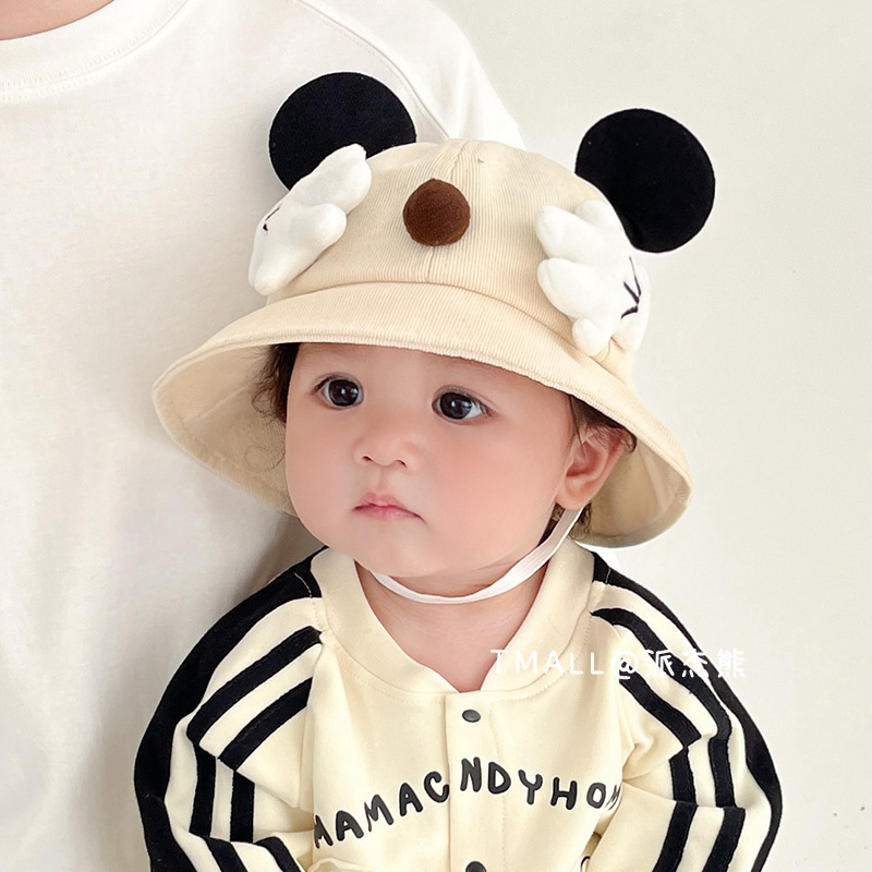 Chapeau bob pour enfant beige