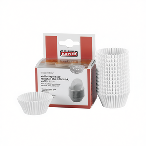 ไคเซอร์ ถ้วยกระดาษมินิมัฟฟิน สีขาว 200 ชิ้น เส้นผ่านศูนย์กลาง 4.5 ซม. - Product Image 2