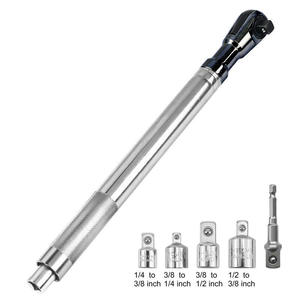Offset-verlengsleutel Impact Ratchet Extender 1/2 inch 2 in 1 Handmatig Automatisch Multifunctioneel Hoge Torsie Socket Impact - Product Image 5