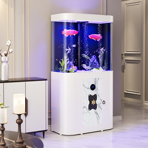 Grand aquarium en acrylique 170L élégant pour aquarium d'hôtel, accessoire d'aquarium en plastique <span class=keywords><strong>de</strong></span> qualité supérieure avec forme élégante - Product Image 4
