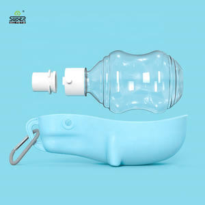 Travel Foldable Dog Water Bottle 250ml Portable Water Bottle for Dogs Penguin Shaped Whosale Pets Water Bottles Quick Ship - Product Image 3