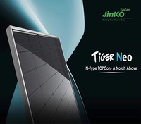 Panneau solaire bifacial de type N Jinko 590W 600W 710W, module photovoltaïque haute efficacité pour système solaire résidentiel domestique