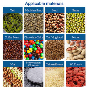 Mesin Penimbang Linear Pelat Getar Stainless Steel 304 2 Kepala untuk Mengisi Granul Makanan, Kacang, Beras, Kantong Plastik, Kemasan Kertas, Tinggi - Product Image 2