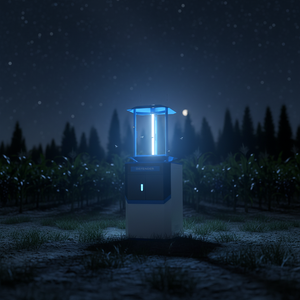 <span class=keywords><strong>Lampe</strong></span> intelligente <span class=keywords><strong>de</strong></span> prévision des ravageurs avec piège lumineux pour la surveillance agricole - Product Image 6