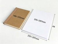 Carnet à couverture rigide A5 personnalisé Daqian, en kraft et liège, avec fermeture magnétique, reliure cousue, couverture en papier, article promotionnel, 70g