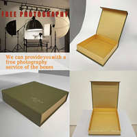 Luxuriöses Magnetisches Geschenkbox-Set mit Eigenem Logo aus Recycling-Materialien für Kleidung, Bekleidungsverpackung, Socken und Wasserdichte Einkaufstasche