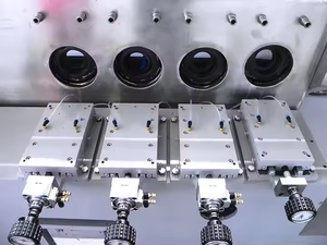 L hình dạng 20 động cơ tốc độ cao đôi kính máy làm đôi <span class=keywords><strong>edging</strong></span> đánh bóng dòng máy - Product Image 2