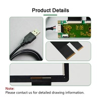 Pantalla Táctil Personalizada de 8.4 Pulgadas, CTP, Resistente al Agua, con Lápiz Óptico, Panel Táctil Capacitivo Proyectado, Vidrio AG AR AF, Multitáctil